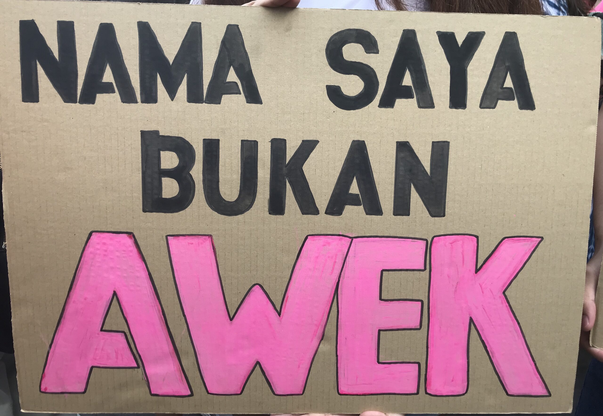 Nama Saya Bukan Awek