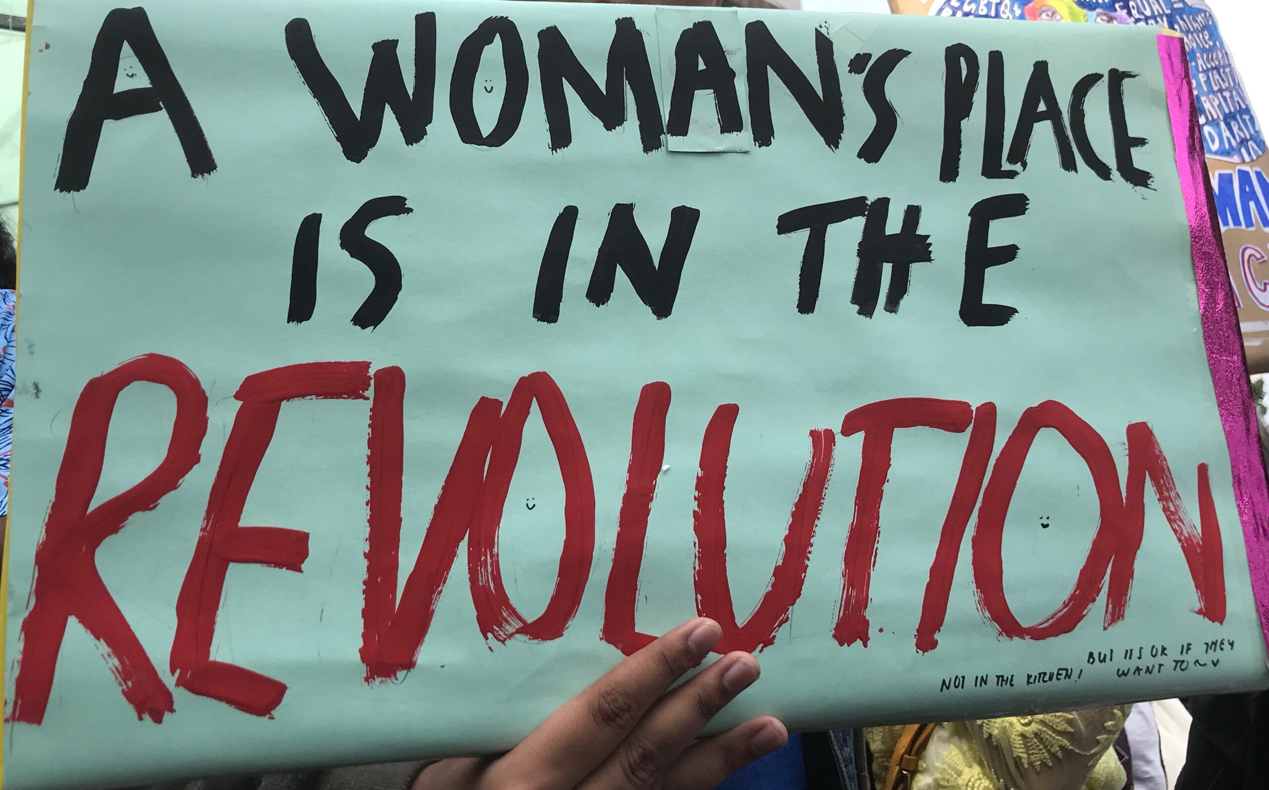A Woman’s Place Is In The Revolution